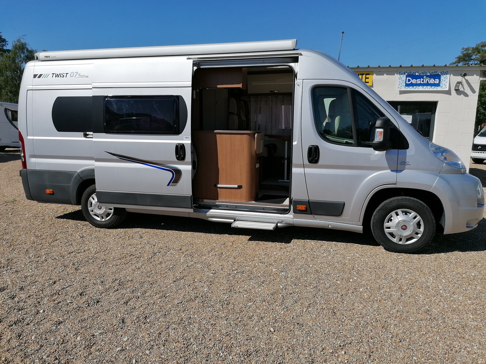 Chausson Twist Occasion Porteur Fiat Ducato Camping Car Vendre