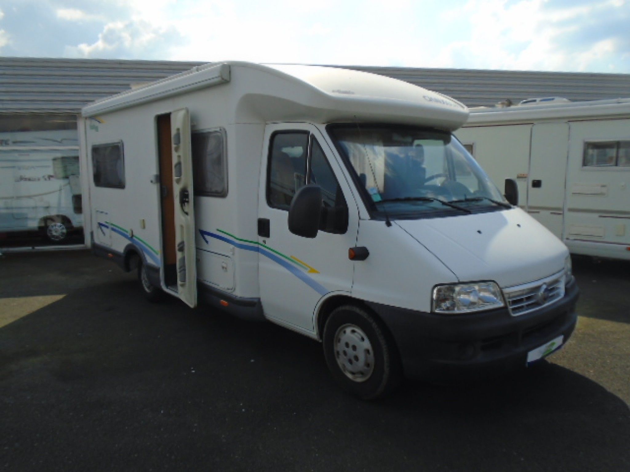 Chausson Flash Occasion Porteur Fiat Jtd Cv Camping Car