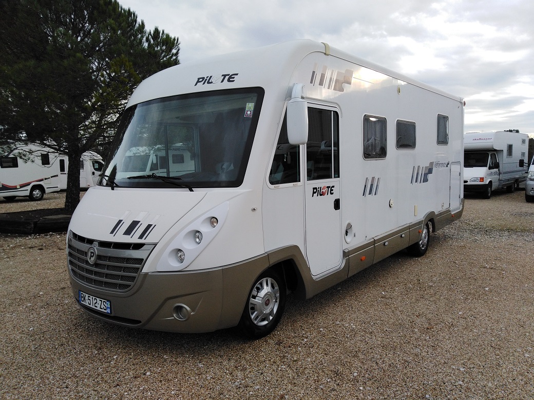 Pilote G 740 occasion porteur Fiat DUCATO 2 3L 130CV Camping car à