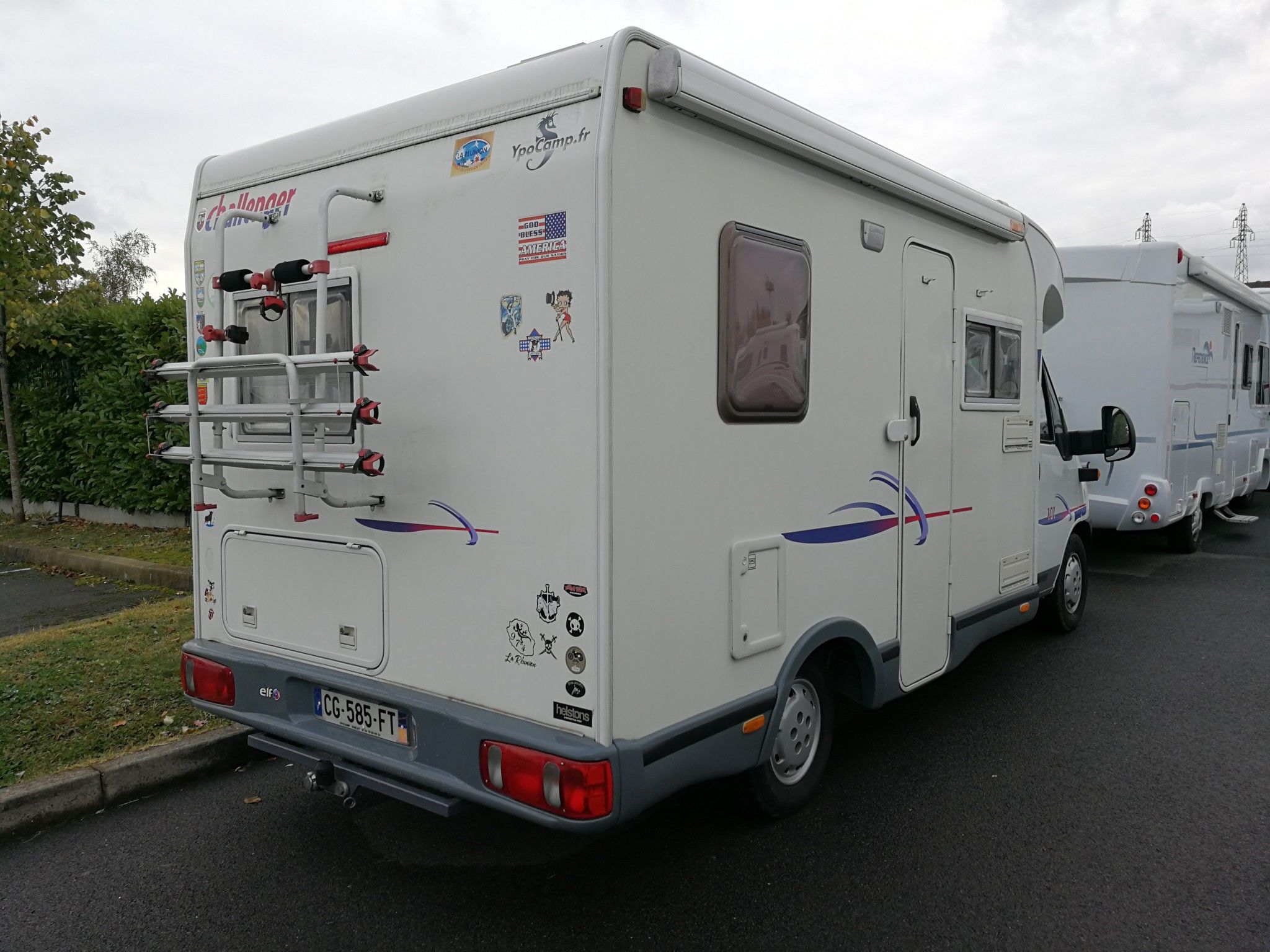 Challenger Occasion Porteur Fiat Jtd Cv Camping Car