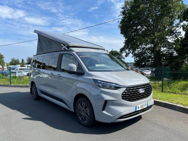 Stylevan Belize OFFRE SPECIALE NEW TRANSIT CUSTOM long BVM 2.0L 136ch Gris Matter