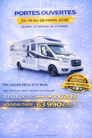 Mc Louis MC4 373 5 Places Carte Grise BOITE AUTOMATIQUE NEUF 2025
