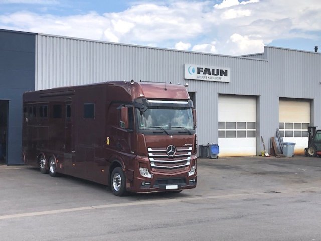 Mercedes Motorhome inter horses 2645