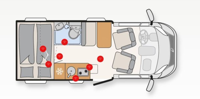 Dethleffs Globebus Camp T1 Active T 1