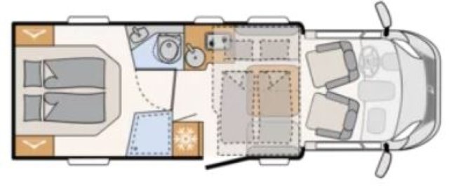 Dethleffs Just T 7052 DBL CAMP ACTIVE