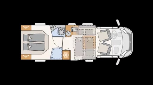 Dethleffs Just T 7052 DBL CAMP ACTIVE