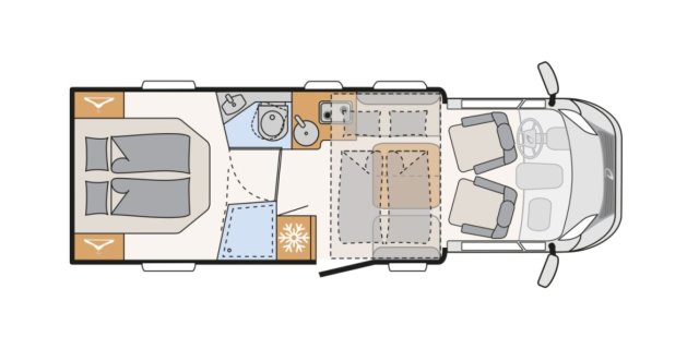 Dethleffs Trend T 7057 DBL T7057DBL