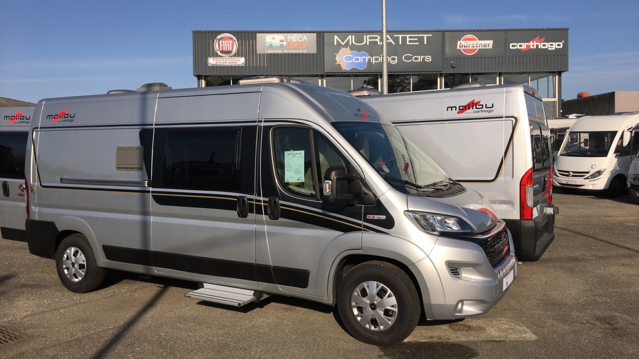 Carthago Malibu 600 Db neuf, porteur Fiat Ducato 2,3L 150 ...