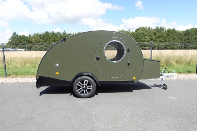 Passion Concept Miss Drop baroudeuse verte kaki