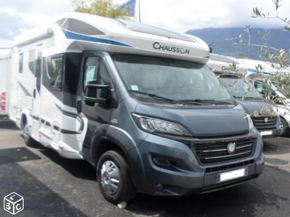 Chausson Welcome 610 Occasion Porteur Fiat 130 Cv Camping Car A