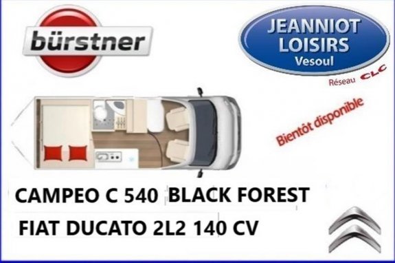achat  Burstner Campeo C 540 CLC VESOUL