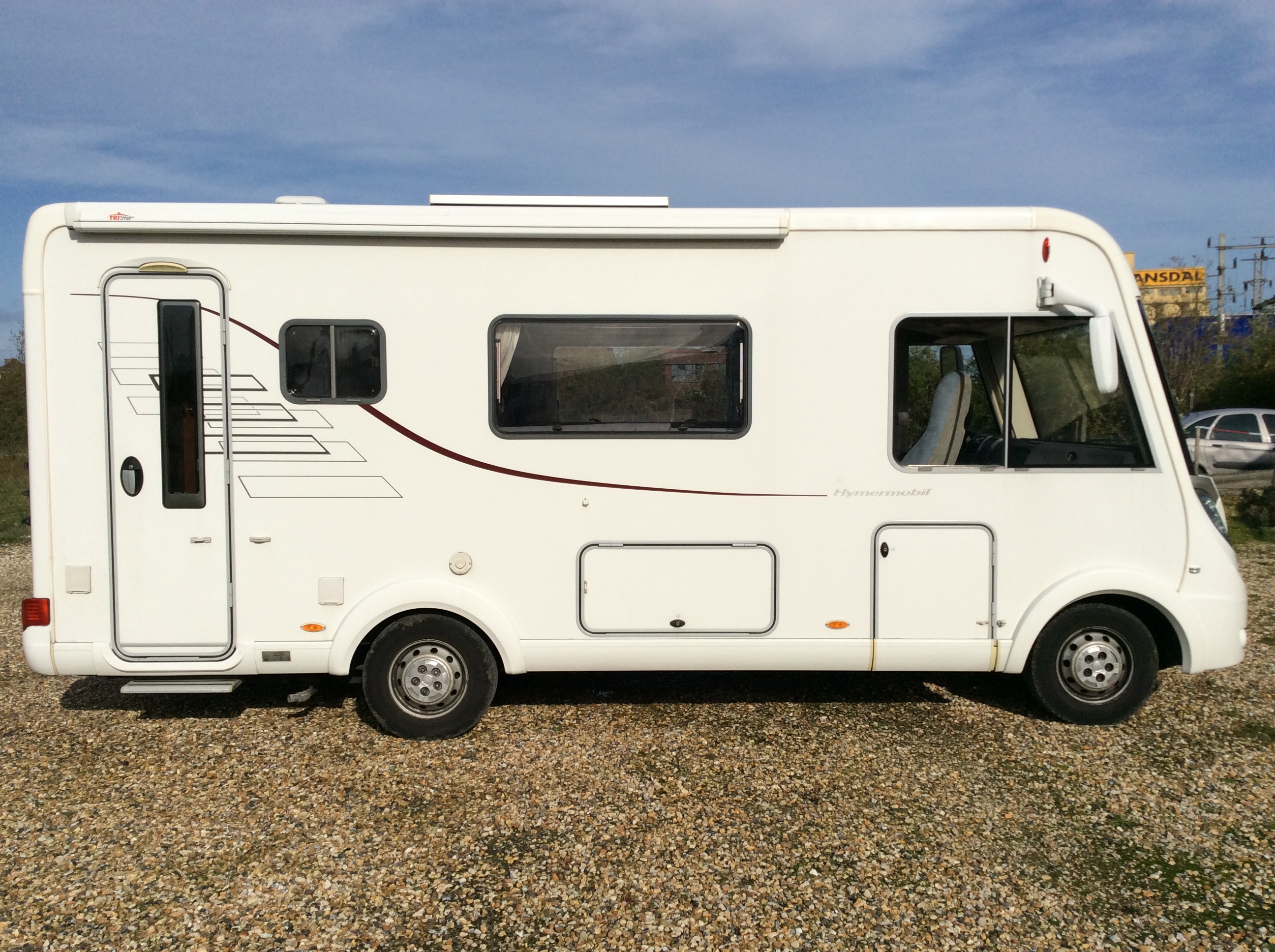 Hymer B 544 Occasion Porteur Fiat Ducato 23 D Multijet Camping Car