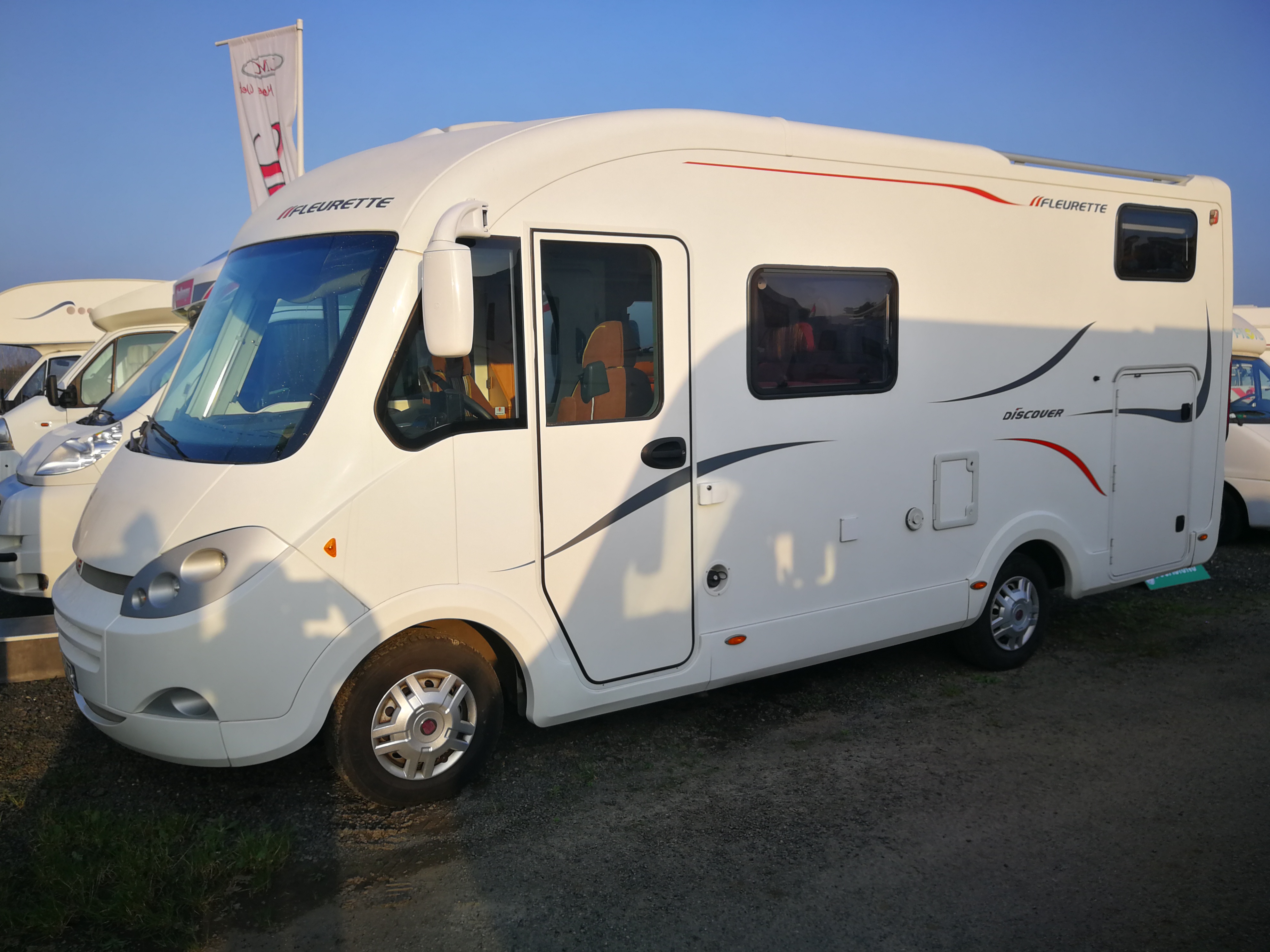 Fleurette 65 Lbm occasion, porteur Fiat Ducato Campingcar à vendre