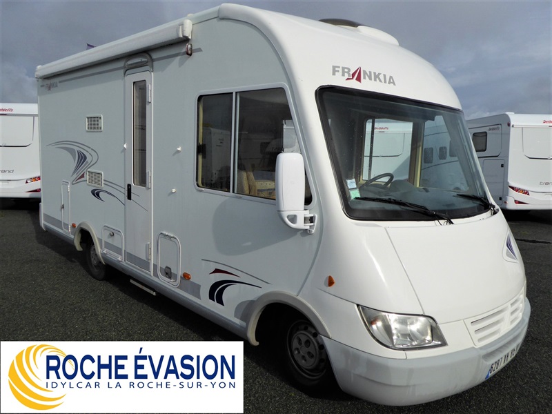 Frankia 650 EK occasion, porteur Fiat Ducato 2.8L JTD ch Diesel ...