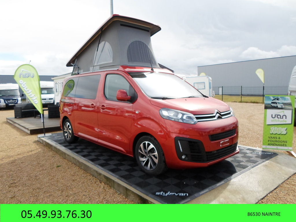 Campster Space Tourer neuf, porteur Citroen Jumpy 2.L Blue Hdi S&S 150BV6 Campingcar à