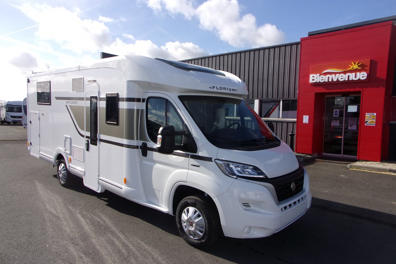 Florium Mayflower 74 LMF neuf, porteur Fiat Ducato 2.2l jtd 140