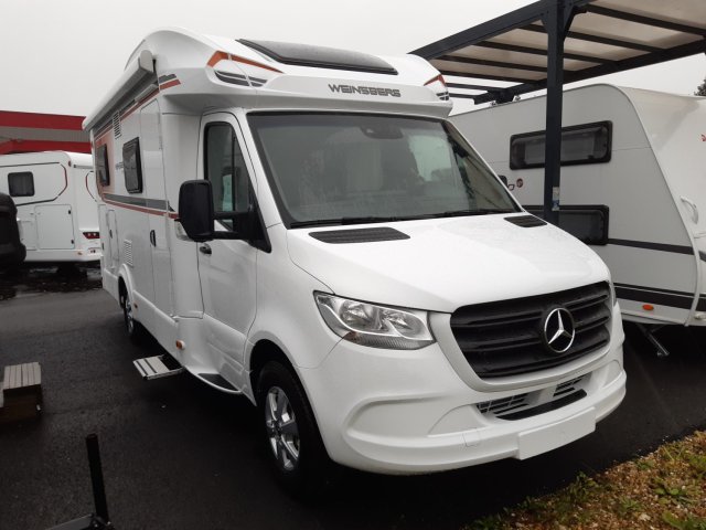 Weinsberg CaraCompact MB 640 MEG Edition Pepper suite mercedes lits jumeaux