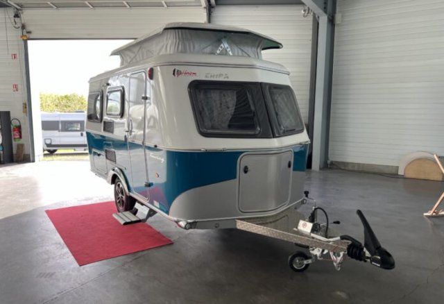 Eriba Touring 430 Edition Harbour Blue color harbor