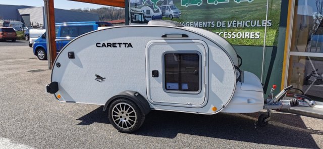 Caretta 1200 Mini-Caravane Blanche-2023----- DESTOCKAGE -----